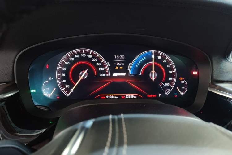 Used BMW 5 Series New Energy 2019 530Le Luxury Package Instrument Cluster