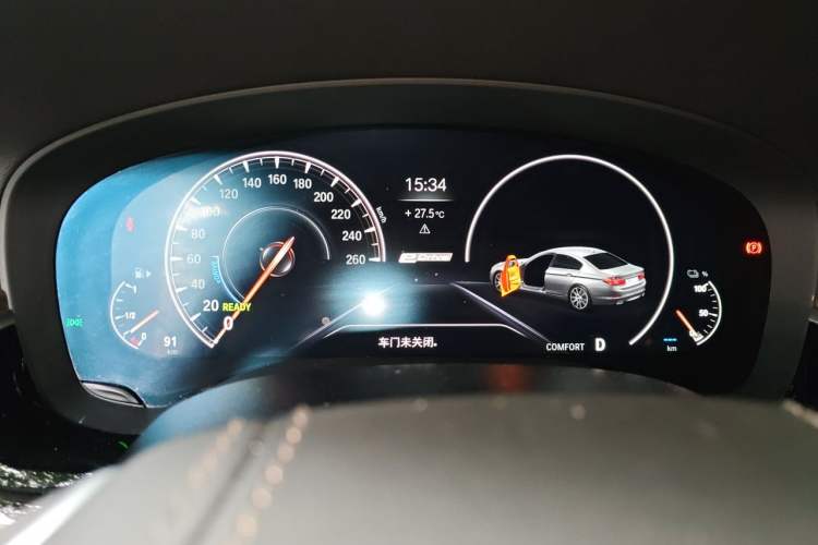 Used BMW 5 Series New Energy 2019 Updated Version 530Le Luxury Package Instrument Cluster
