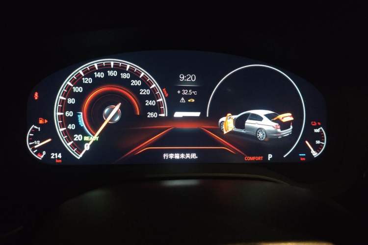 Used BMW 5 Series New Energy 2019 Updated Version 530Le Luxury Package Instrument Cluster