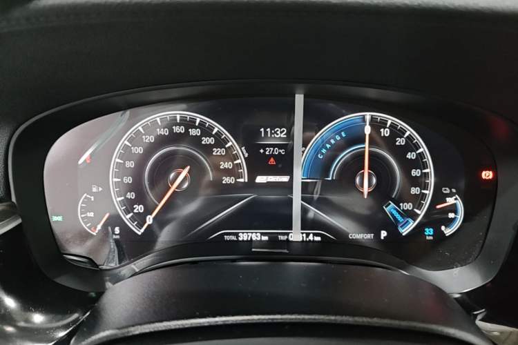 Used BMW 5 Series New Energy 2019 Updated Version 530Le Luxury Package Instrument Cluster