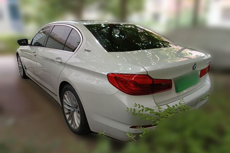 Used BMW 5 Series New Energy 2019 Updated Version 530Le Luxury Package Rear Left 45 Deg