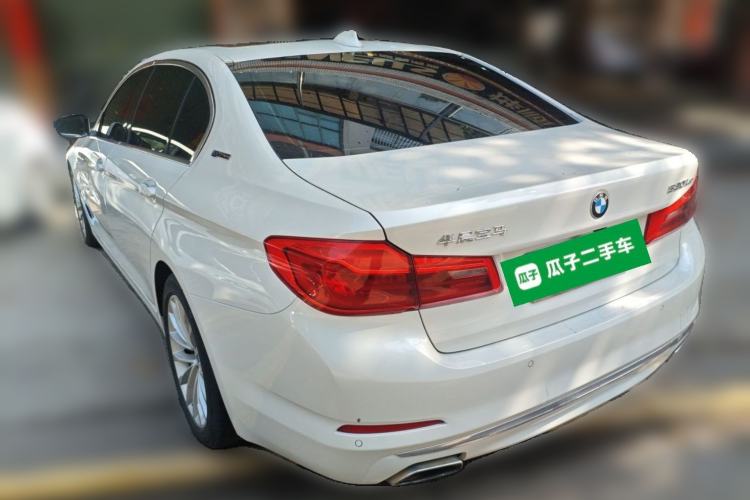 Used BMW 5 Series New Energy 2019 Updated 530Le Pioneer Edition Rear Left 45 Deg