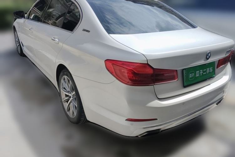 Used BMW 5 Series New Energy 2019 530Le Luxury Package Rear Left 45 Deg