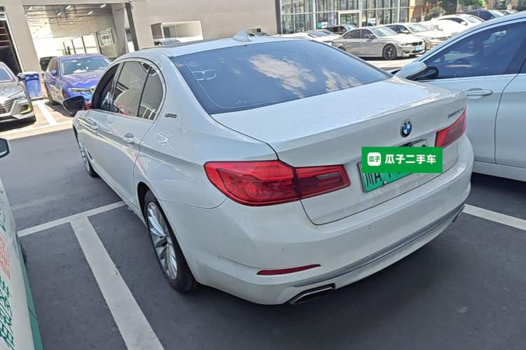 Used BMW 5 Series New Energy 2019 530Le Luxury Package Rear Left 45 Deg