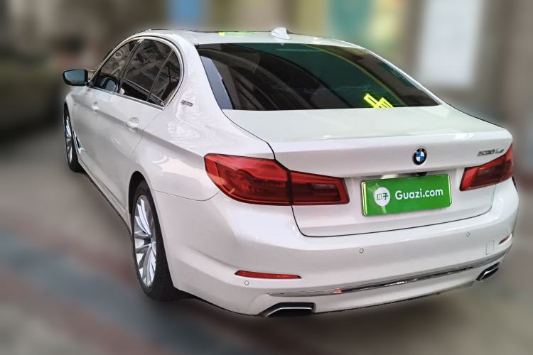 Used BMW 5 Series New Energy 2019 Updated Version 530Le Luxury Package Rear Left 45 Deg