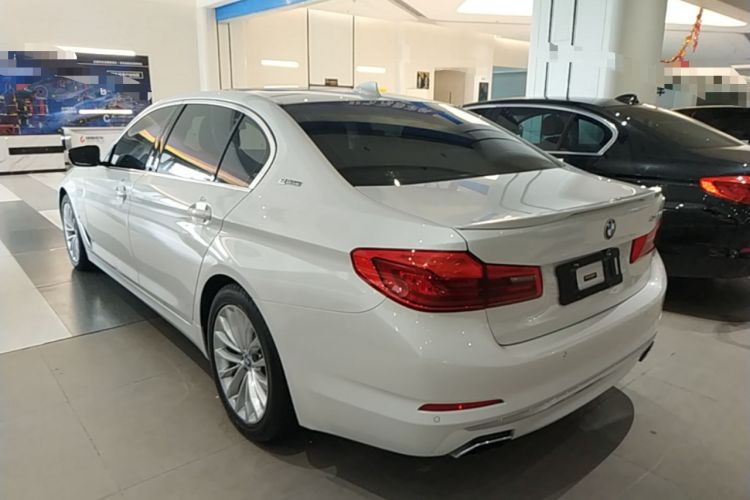 Used BMW 5 Series New Energy 2019 Updated Version 530Le Luxury Package Rear Left 45 Deg