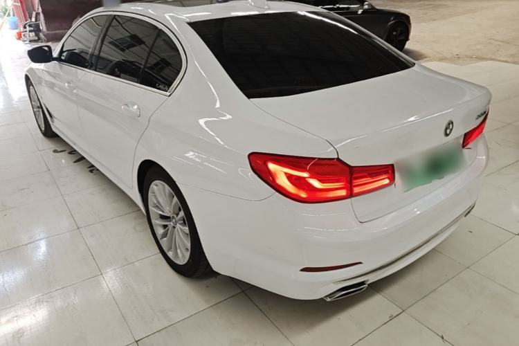 Used BMW 5 Series New Energy 2019 Updated Version 530Le Luxury Package Rear Left 45 Deg