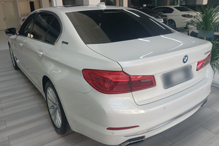 Used BMW 5 Series New Energy 2019 Updated Version 530Le Luxury Package Rear Left 45 Deg