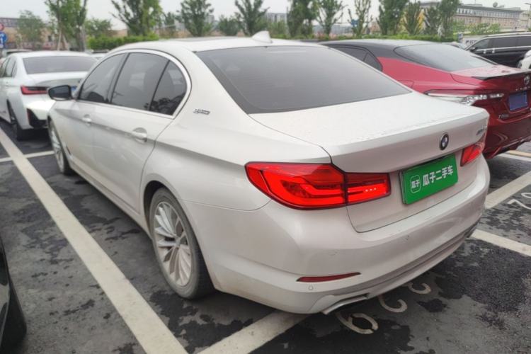Used BMW 5 Series New Energy 2019 Updated Version 530Le Luxury Package Rear Left 45 Deg