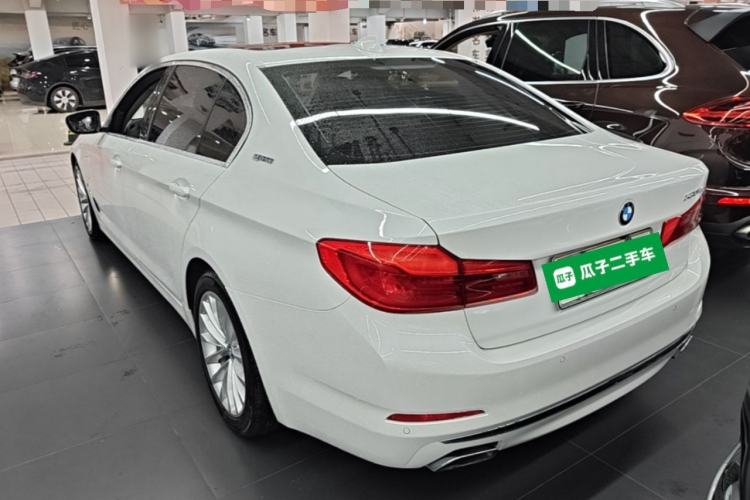 Used BMW 5 Series New Energy 2019 530Le Luxury Package Rear Left 45 Deg