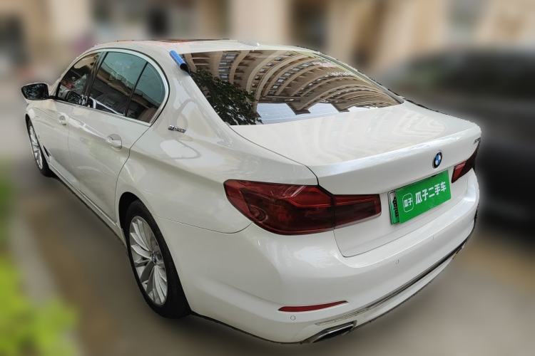 Used BMW 5 Series New Energy 2019 Updated Version 530Le Luxury Package Rear Left 45 Deg