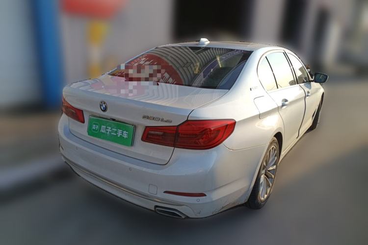Used BMW 5 Series New Energy 2019 Updated Version 530Le Luxury Package Rear Right 45 Deg