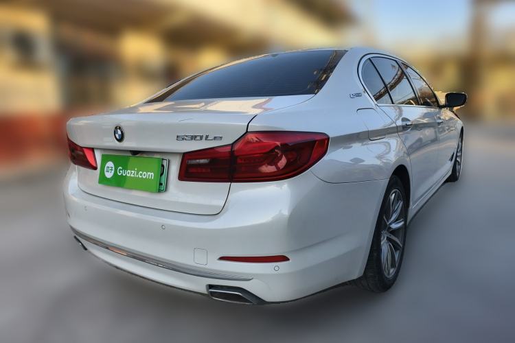 Used BMW 5 Series New Energy 2019 530Le Luxury Package Rear Right 45 Deg