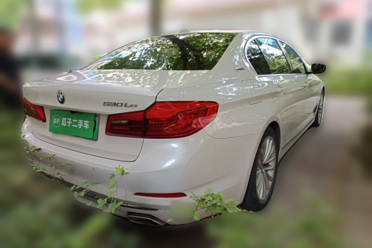 Used BMW 5 Series New Energy 2019 Updated Version 530Le Luxury Package Rear Right 45 Deg