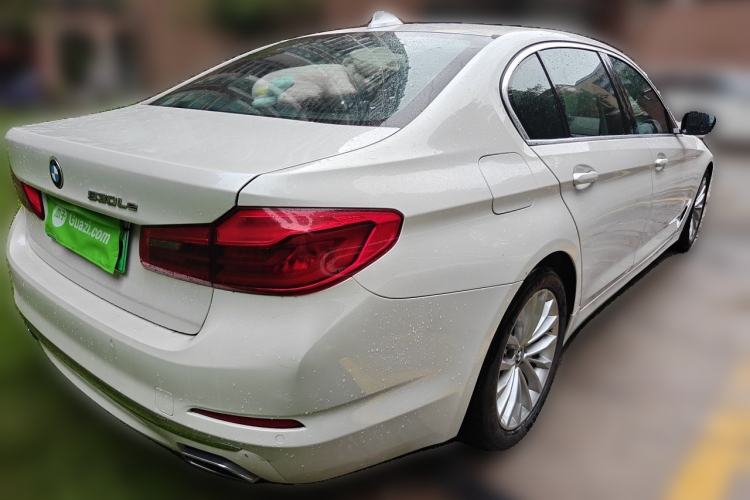 Used BMW 5 Series New Energy 2019 Updated Version 530Le Luxury Package Rear Right 45 Deg