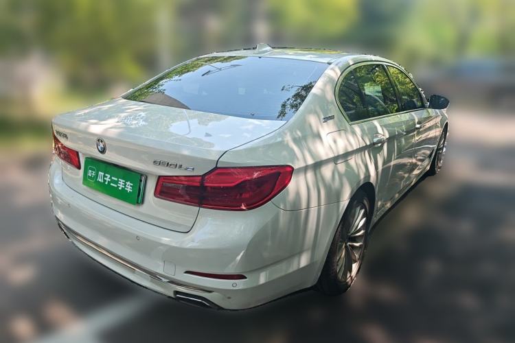 Used BMW 5 Series New Energy 2019 530Le Luxury Package Rear Right 45 Deg