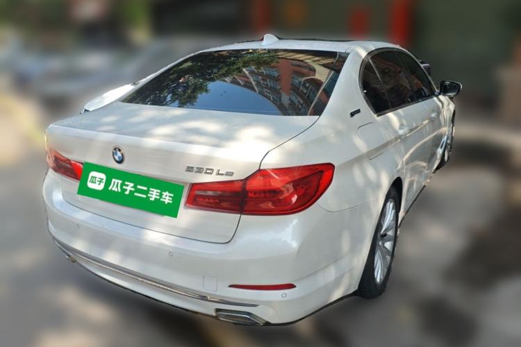 Used BMW 5 Series New Energy 2019 Updated 530Le Pioneer Edition Rear Right 45 Deg