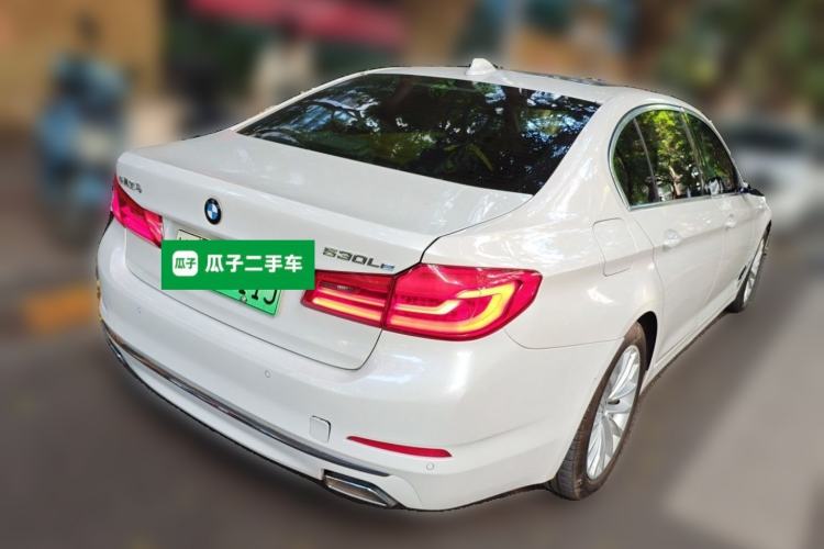 Used BMW 5 Series New Energy 2019 Updated Version 530Le Luxury Package Rear Right 45 Deg