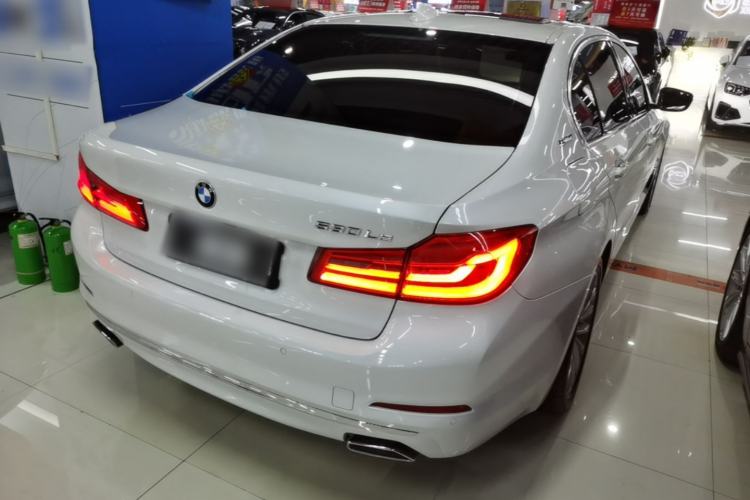 Used BMW 5 Series New Energy 2019 Updated 530Le Pioneer Edition Rear Right 45 Deg