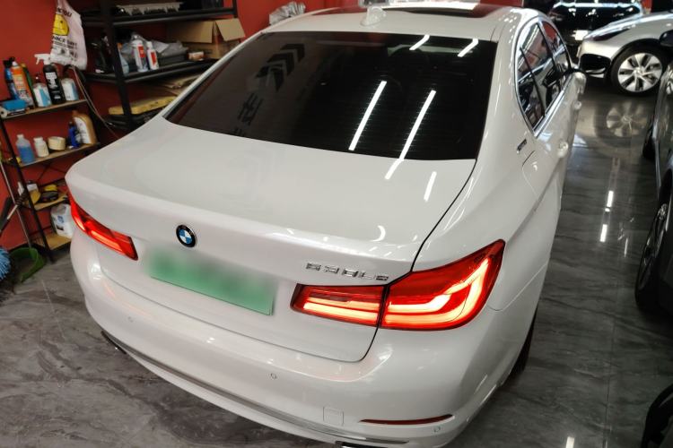 Used BMW 5 Series New Energy 2019 Updated Version 530Le Luxury Package Rear Right 45 Deg
