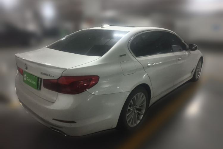 Used BMW 5 Series New Energy 2019 Updated Version 530Le Luxury Package Rear Right 45 Deg