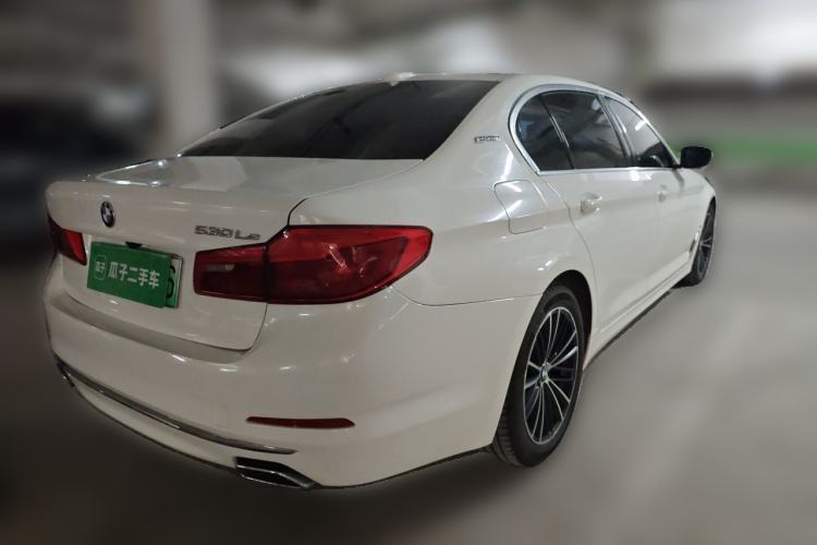 Used BMW 5 Series New Energy 2019 530Le Luxury Package Rear Right 45 Deg