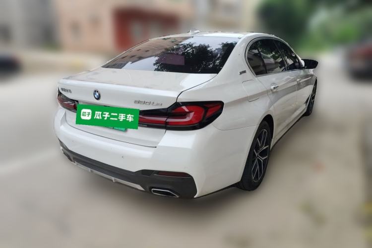 Used BMW 5 Series New Energy 2019 530Le Luxury Package Rear Right 45 Deg