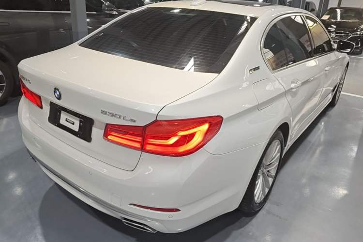 Used BMW 5 Series New Energy 2019 Updated Version 530Le Luxury Package Rear Right 45 Deg