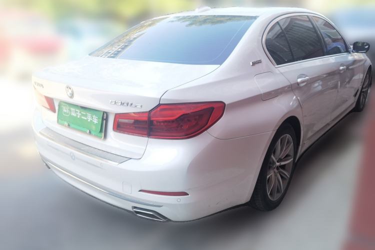 Used BMW 5 Series New Energy 2019 530Le Luxury Package Rear Right 45 Deg