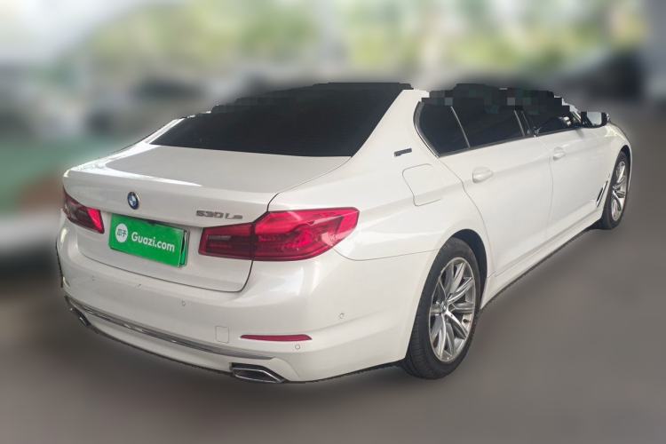 Used BMW 5 Series New Energy 2019 530Le Luxury Package Rear Right 45 Deg