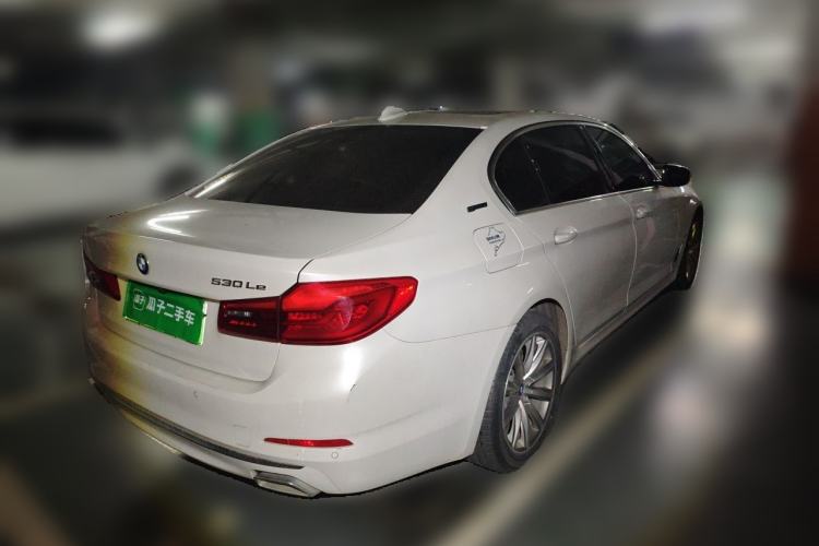 Used BMW 5 Series New Energy 2019 530Le Luxury Package Rear Right 45 Deg