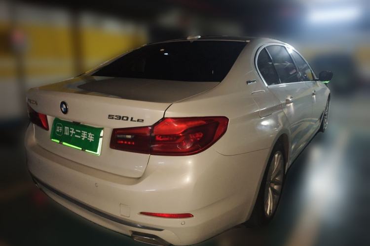 Used BMW 5 Series New Energy 2019 Updated Version 530Le Luxury Package Rear Right 45 Deg