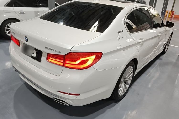 Used BMW 5 Series New Energy 2019 Updated Version 530Le Luxury Package Rear Right 45 Deg