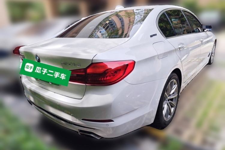 Used BMW 5 Series New Energy 2019 530Le Luxury Package Rear Right 45 Deg