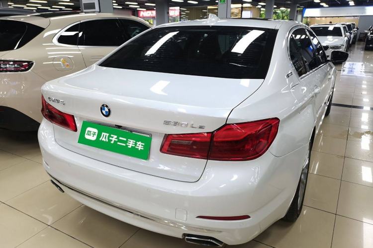 Used BMW 5 Series New Energy 2019 Updated Version 530Le Luxury Package Rear Right 45 Deg