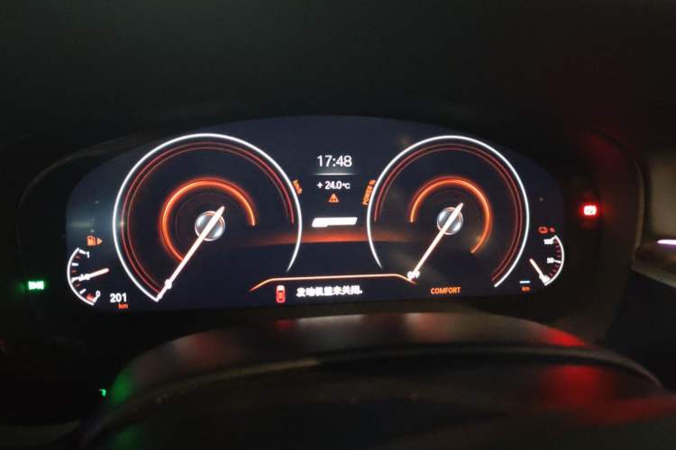 Used BMW 5 Series New Energy 2019 Updated Version 530Le Luxury Package Instrument Cluster
