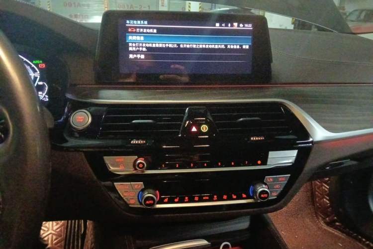 Used BMW 5 Series New Energy 2020 Mileage Upgrade Version 530Le Pioneer Edition Audio And AC Panel