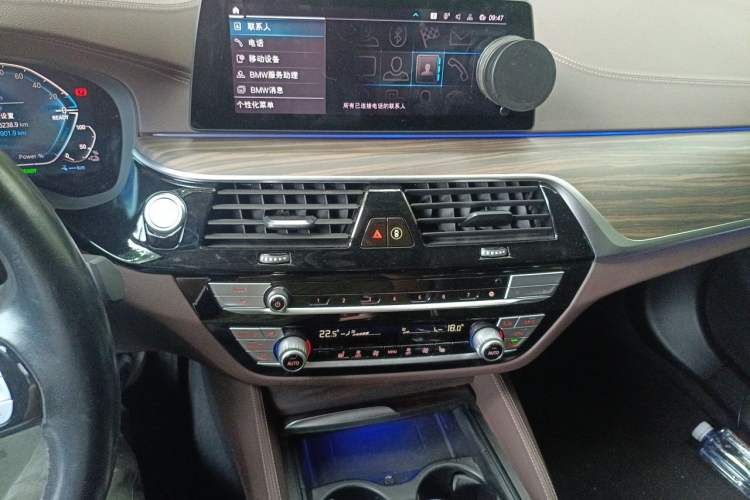 Used BMW 5 Series New Energy 2020 530Le Luxury Package Audio And AC Panel