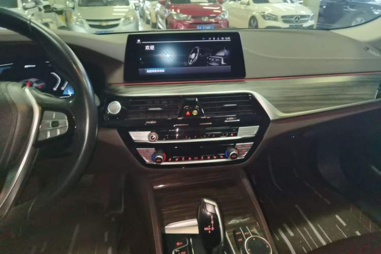 Used BMW 5 Series New Energy 2020 Mileage Upgrade Version 530Le Pioneer Edition Audio And AC Panel