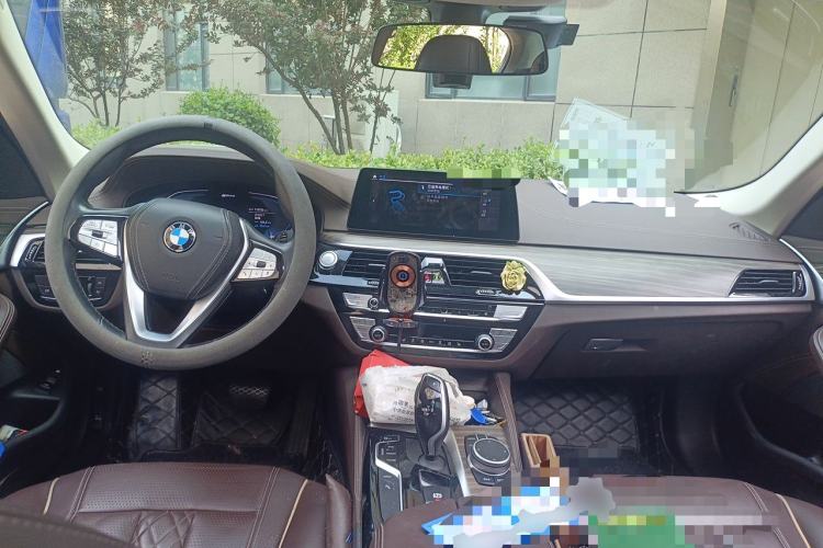 Used BMW 5 Series New Energy 2020 Mileage Upgrade Version 530Le Luxury Package Center Console