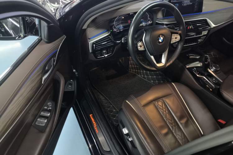 Used BMW 5 Series New Energy 2020 Mileage Upgrade Version 530Le Luxury Package Driver Seat