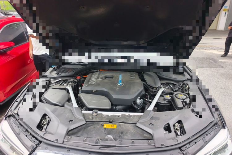 Used BMW 5 Series New Energy 2020 Mileage Upgrade Version 530Le Luxury Package Engine Bay