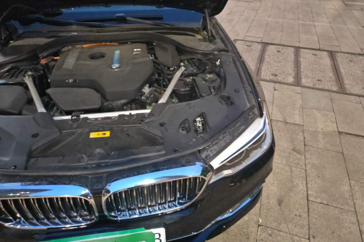 Used BMW 5 Series New Energy 2020 Mileage Upgrade Version 530Le Luxury Package Engine Bay Left