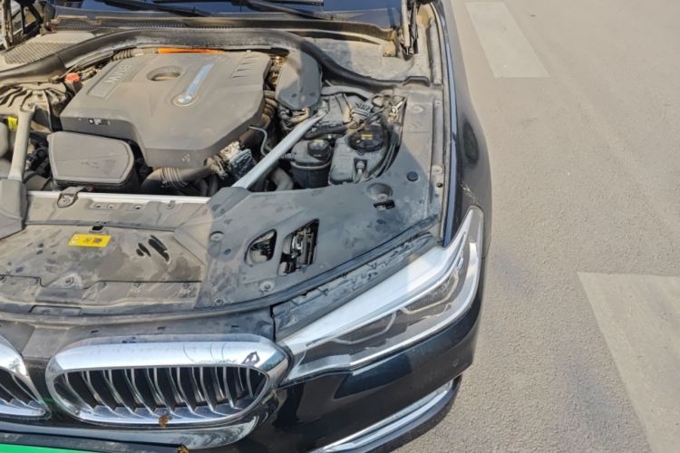 Used BMW 5 Series New Energy 2020 Mileage Upgrade Version 530Le Luxury Package Engine Bay Left