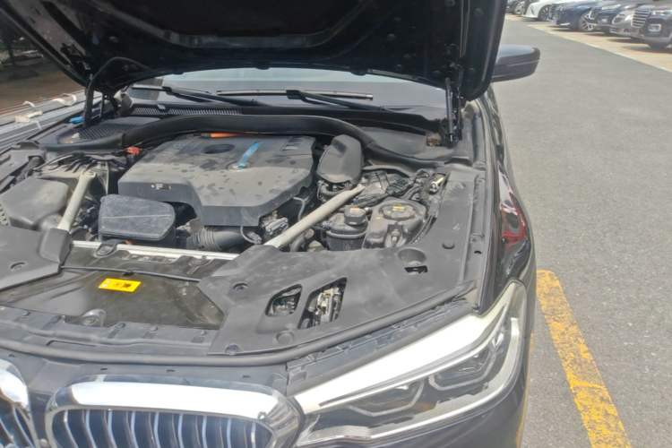 Used BMW 5 Series New Energy 2020 Mileage Upgrade Version 530Le Luxury Package Engine Bay Left