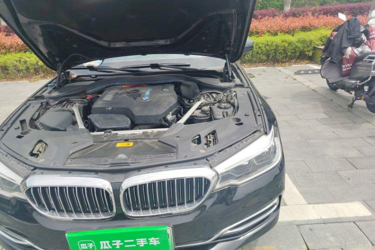 Used BMW 5 Series New Energy 2020 Mileage Upgrade Version 530Le Luxury Package Engine Bay Left