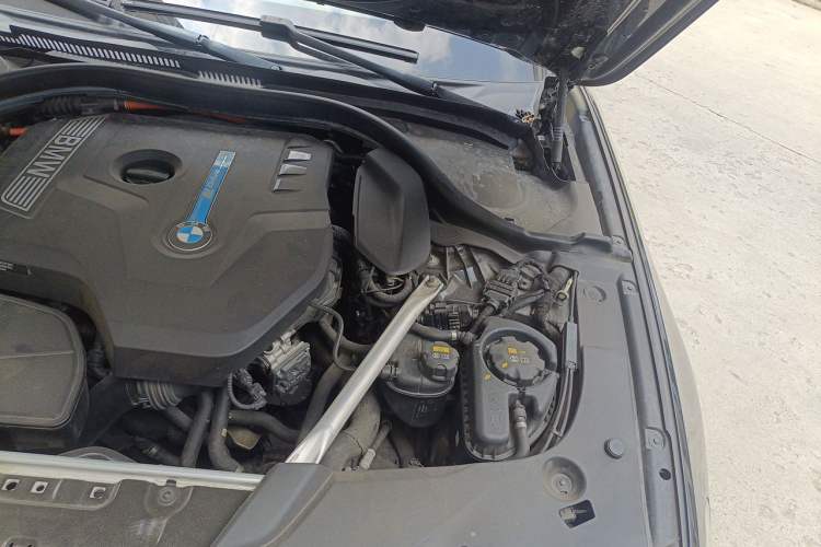 Used BMW 5 Series New Energy 2020 Mileage Upgrade Version 530Le Luxury Package Engine Bay Left