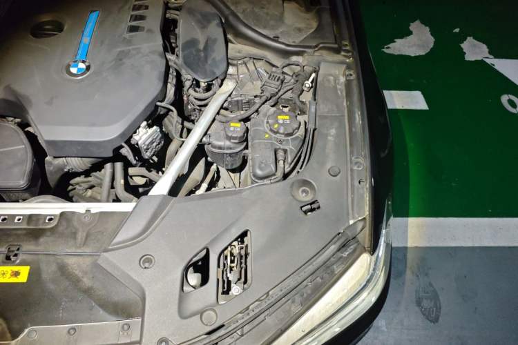 Used BMW 5 Series New Energy 2020 Mileage Upgrade Version 530Le Luxury Package Engine Bay Left