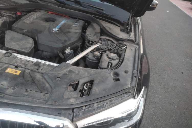 Used BMW 5 Series New Energy 2020 Mileage Upgrade Version 530Le Luxury Package Engine Bay Left