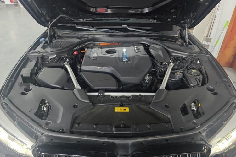 Used BMW 5 Series New Energy 2020 Mileage Upgrade Version 530Le Luxury Package Engine Bay
